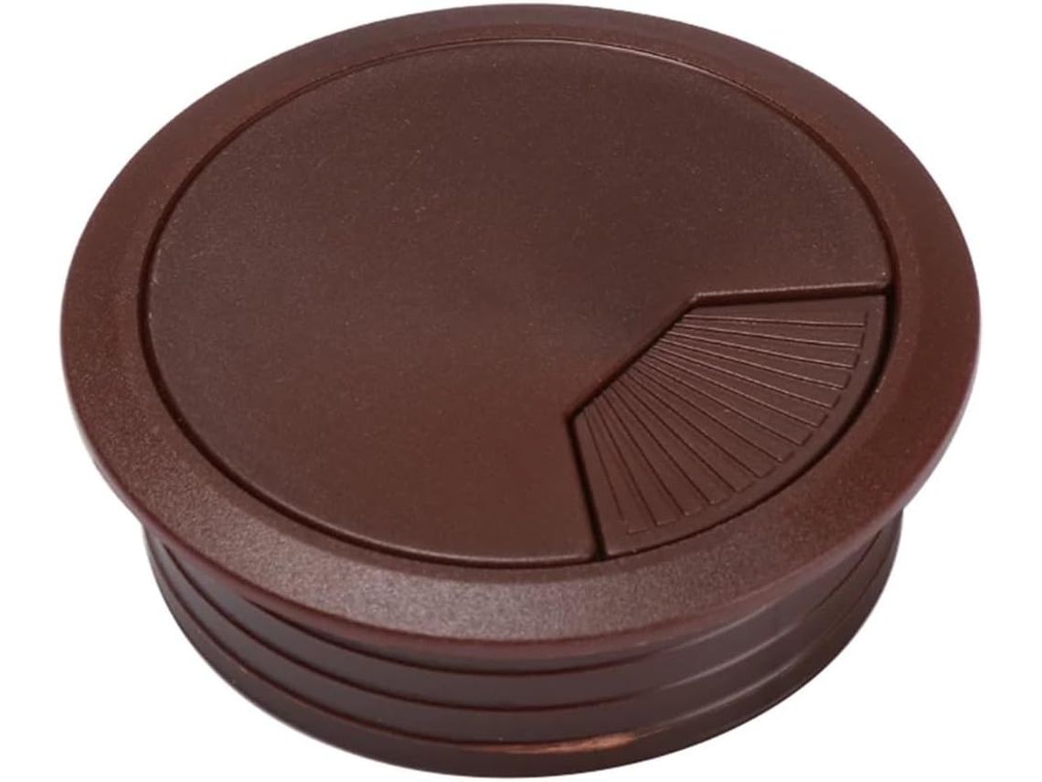 Passa-cabos Para Mesa, 60/80 Mm, Plástico, Organizar Fios E Cabos Em