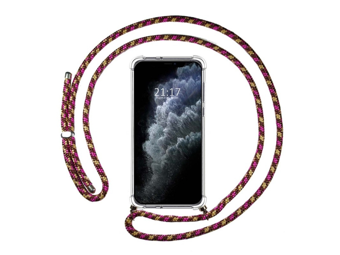 Capa iPhone 11 Pro (5.8) TUMUNDOSMARTPHONE Suspenso Rosa