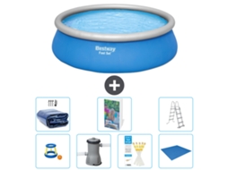Bestway Piscina Bestway Fast Set Redonda - 457x122 Cm - 8-peças S394