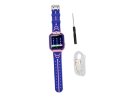 Smartwatch infantil 2G com posicionamento LBS, alerta SOS, fotos, jogos, modo sala de aula e desligamento remoto. Ly Ebike
