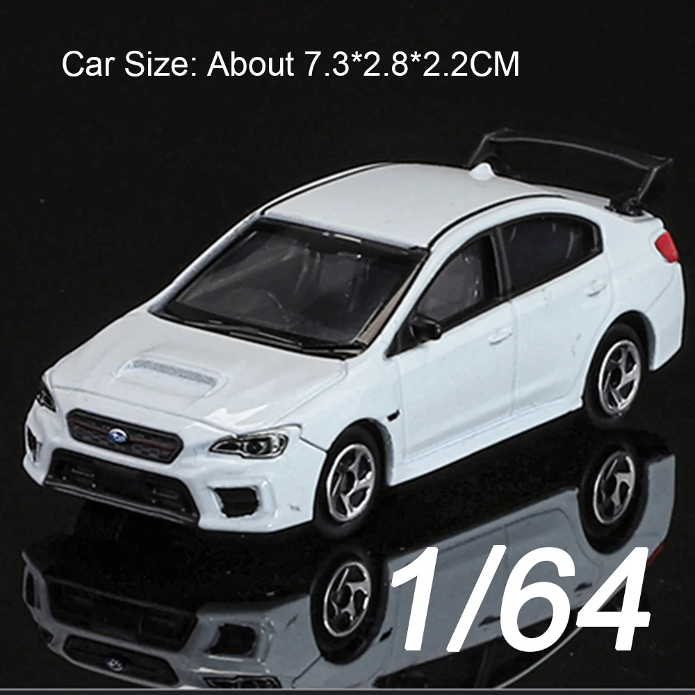 (wrxsti Branco) Escala 1:64 - Miniatura De Carro - Modelo De Brinquedo - Colecionável - Presente