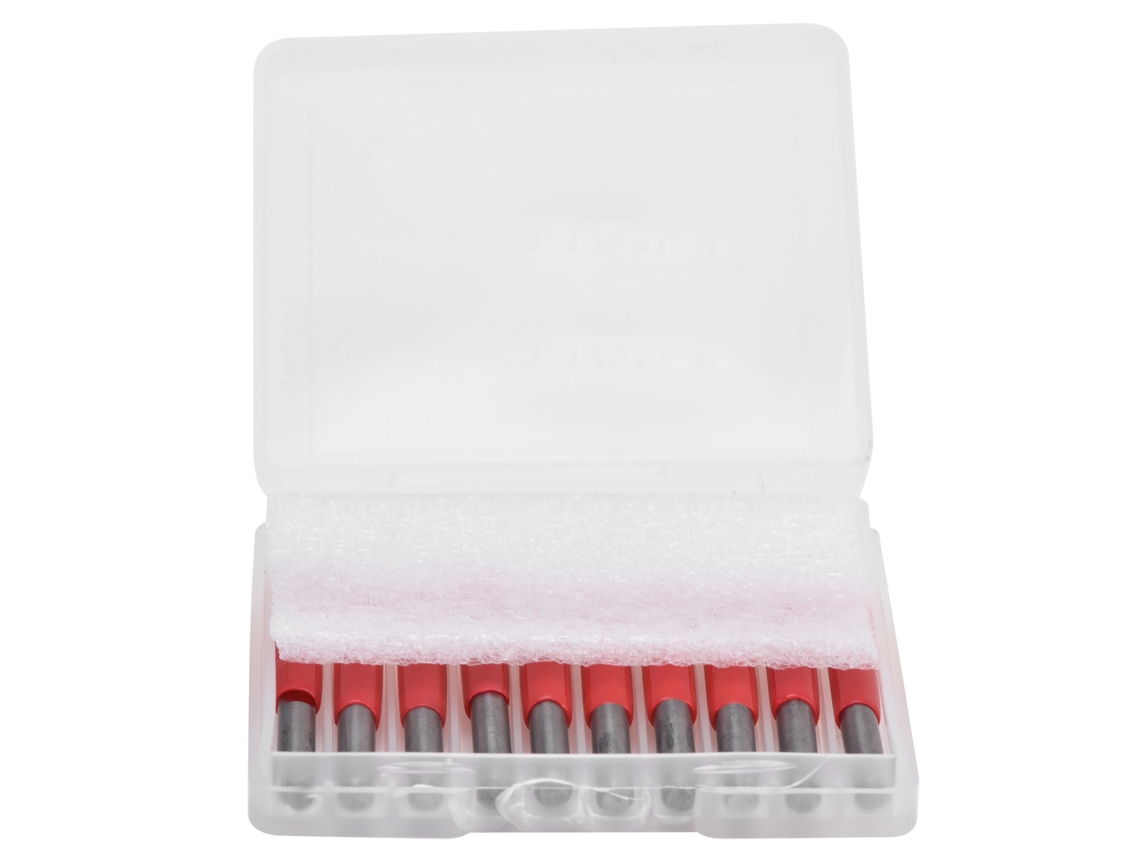 Pontas de Gravação CNC 3.175mm 10pcs YURU para PCB Acrílico Letras Placas Aço Tungstênio S/MARCA