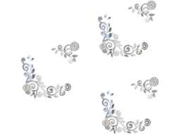 Conjunto De 3 Adesivos De Parede Em Acrílico Para Decoração, Lindos Adesivos Artísticos Para Prateleiras E Espelhos.