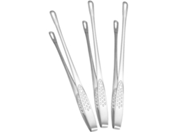 Pinças De Aço Inoxidável 3 Peças Para Grelhar, Fazer Massa E Cozinhar Pinças De Chef Resistentes