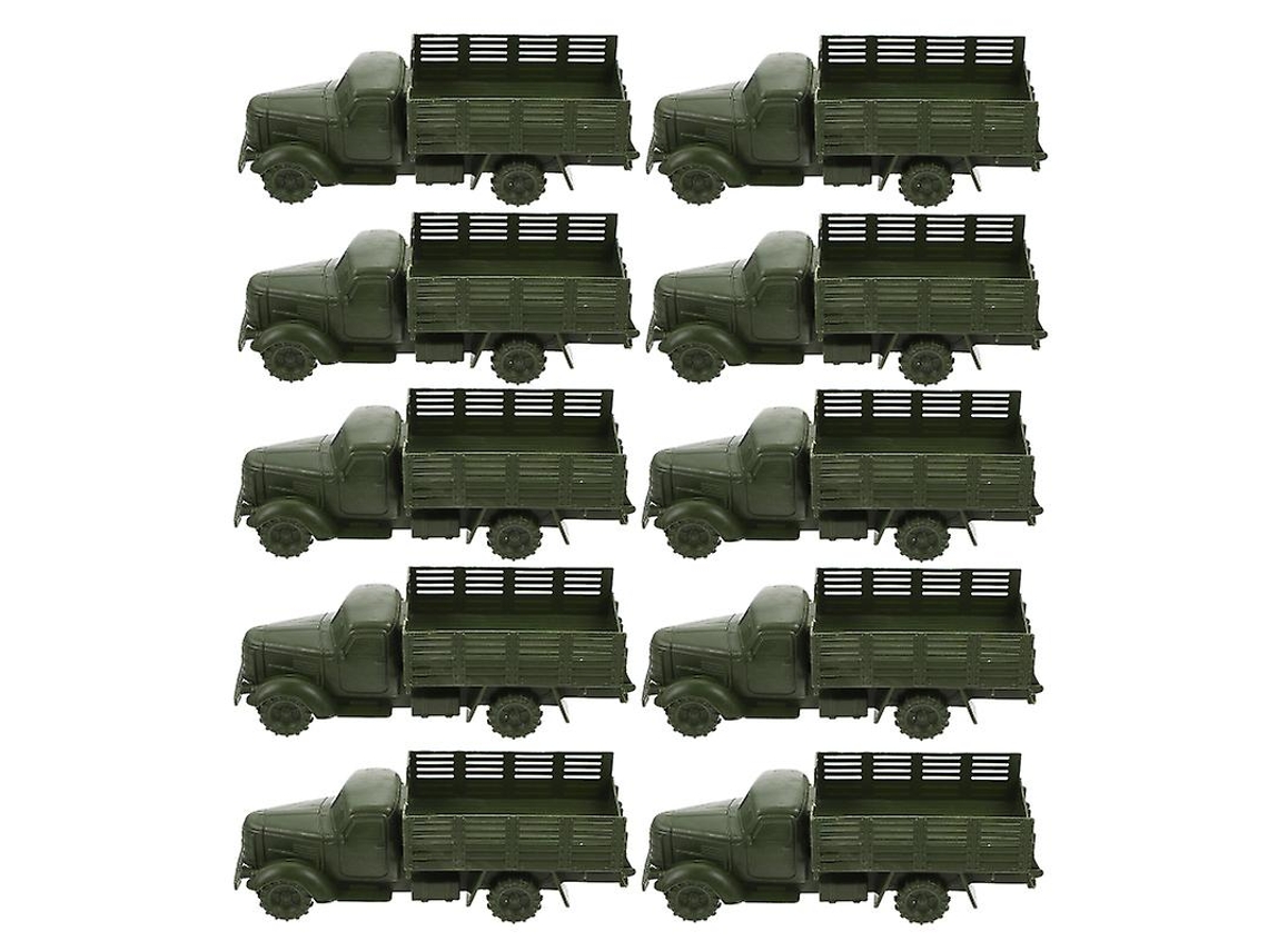 10pcs Brinquedo Modelo De Caminhão Allinless