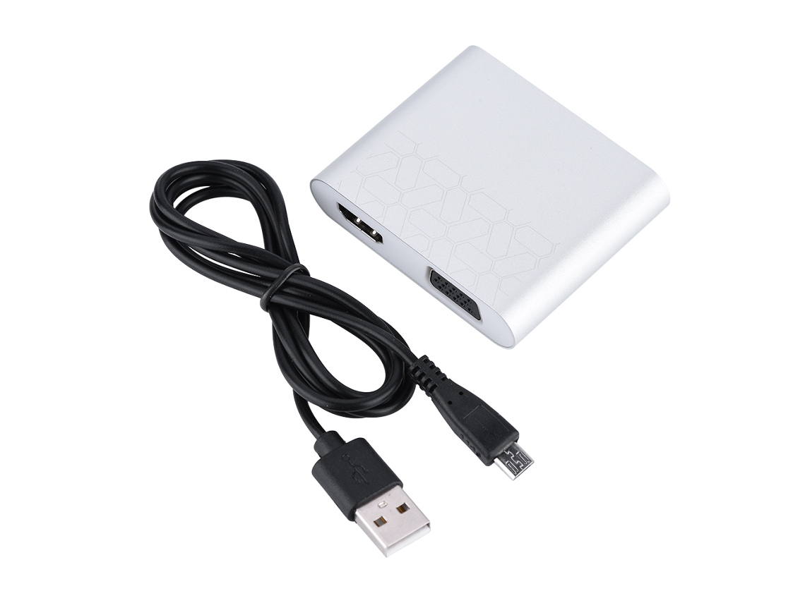 Adaptador Vga Hdmi LAXISCREED Usb/micro Usb
