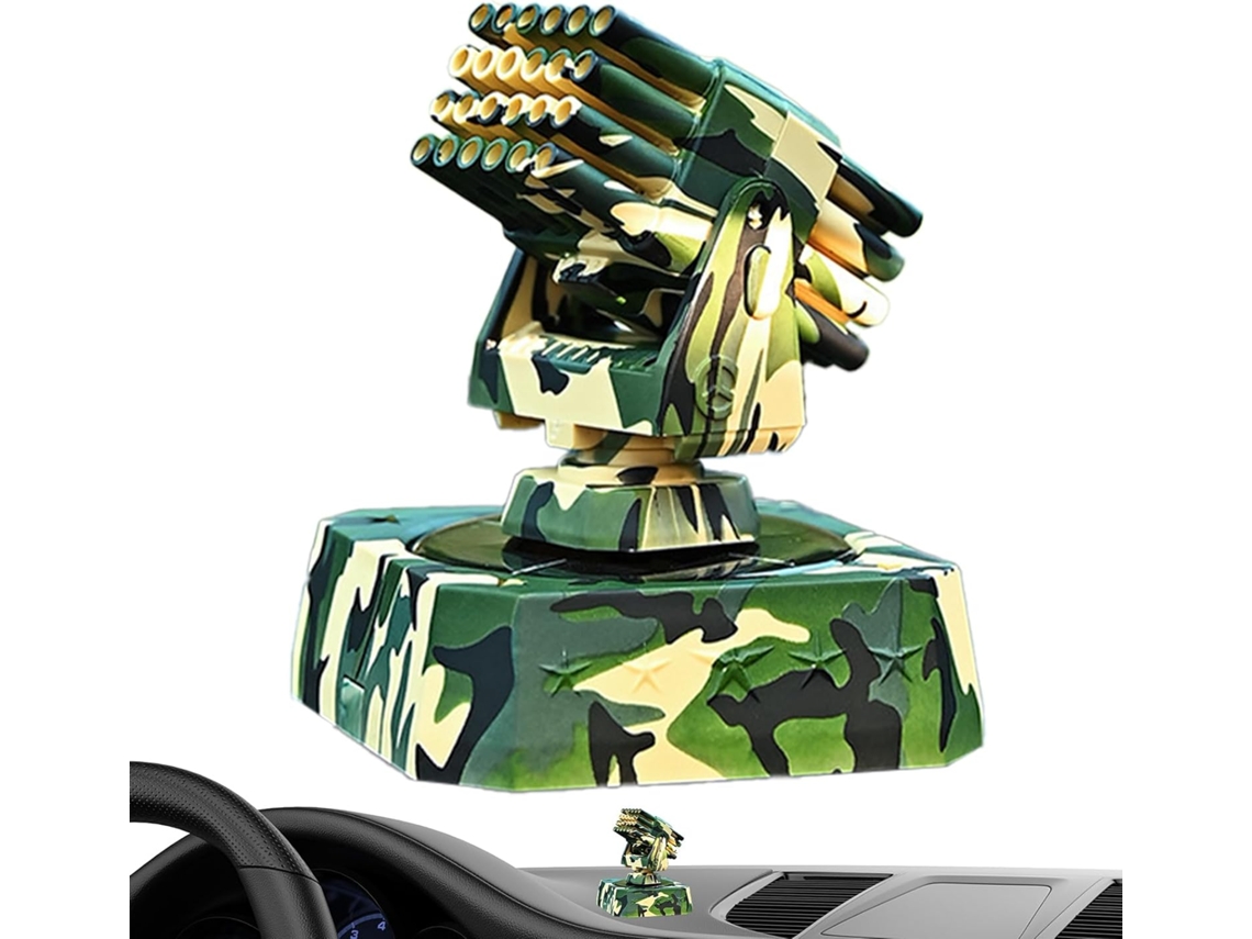 Difusor De Aromatizador Ar Solar Para Carro-formato Ornamento Giratório