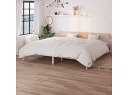 Vidaxl Estrutura De Cama Sem Colchão 200x200 Cm Madeira Maciça