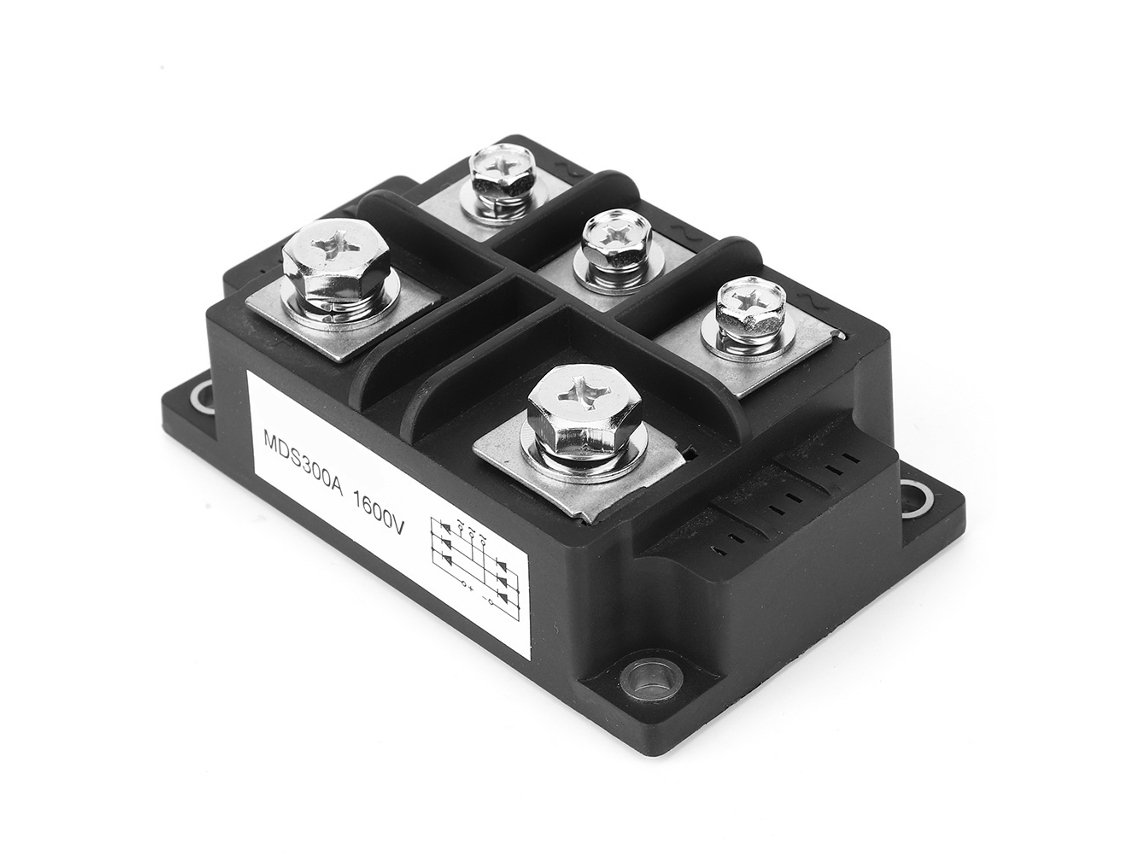 Módulo retificador trifásico MDS300A 1600V com encapsulamento de resina