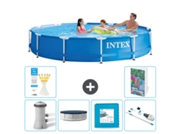 Intex Piscina Com Estrutura Redonda - 366x76 Cm - 7-peças S183