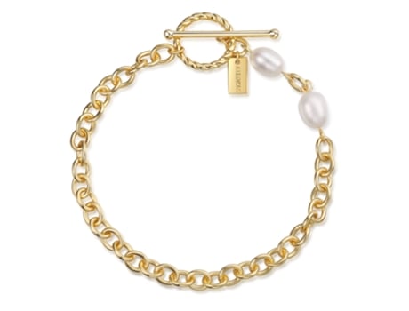 Bracelete em Ouro/Pérola Branca AILORIA Shouhei (Branco - 20 x 0.5 x 2.7 cm)