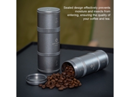 Garrafa de Armazenamento de Café e Chá para Camping