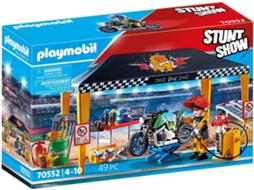 PLAYMOBIL Stuntshow Oficina - 70552 (Idade Mínima: ‍4 Anos - 49 Peças)