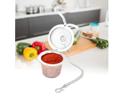 Infusor De Chá Em Aço Inoxidável, Com Esfera De Malha, Filtro Para Ervas E Especiarias, Em Formato D Gokoco