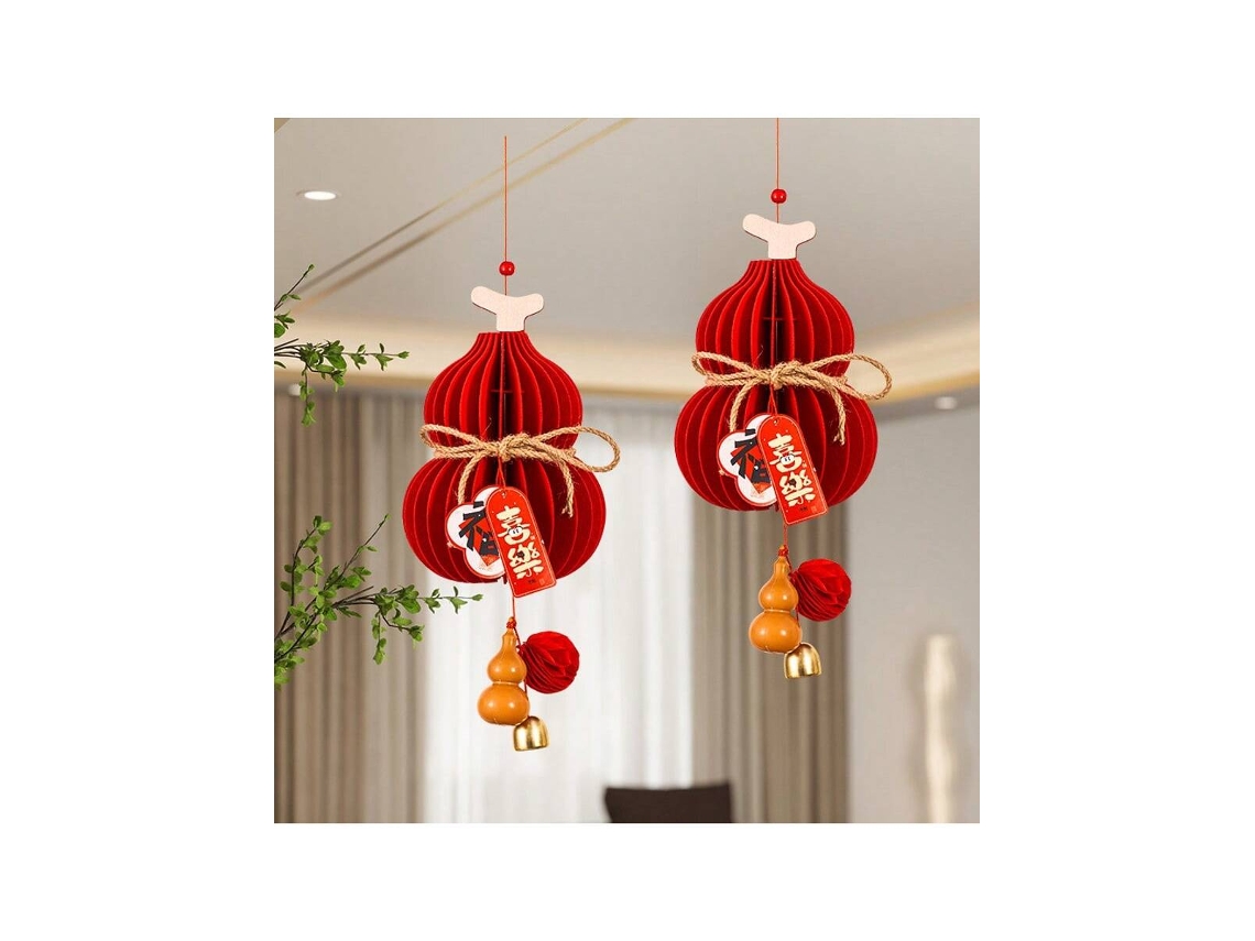 Adornos/lanternas De Ano Novo Chinés Portáteis, 2050cm 1642cm, Decorações Festivas Para Loja/casa Igvtrade
