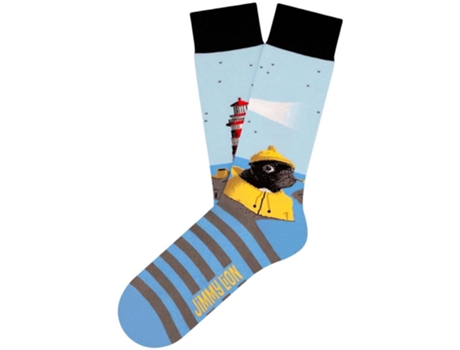 Meias de Homem JIMMYLION The Lighthouse Guardian Azul (M)