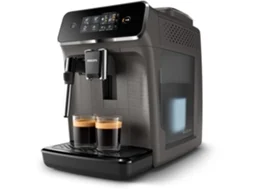 Máquina de Café Automática PHILIPS Serie 2200 EP2224/10 (15 Bar - 12 Níves de Moagem)