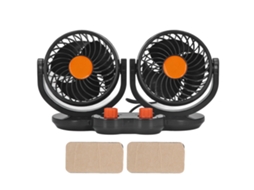 Ventilador De Carro Laxiscreed De 360° Com Ruído Mínimo E Alta Potência De Vento