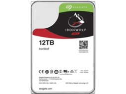 Disco HDD Interno SEAGATE IronWolf (12 TB - SATA - 7200 RPM)