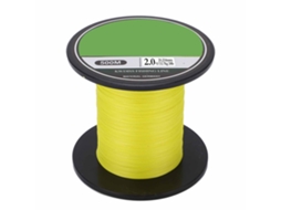 Rebe Linha de Pesca Trançada 8 Fios 500m PE Ultra Forte Amarelo | S/MARCA