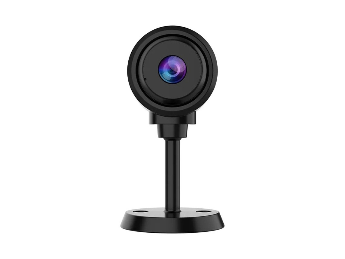 Câmera espiã WiFi, 3MP HD, detecção de movimento por IA Bestvite (preta)