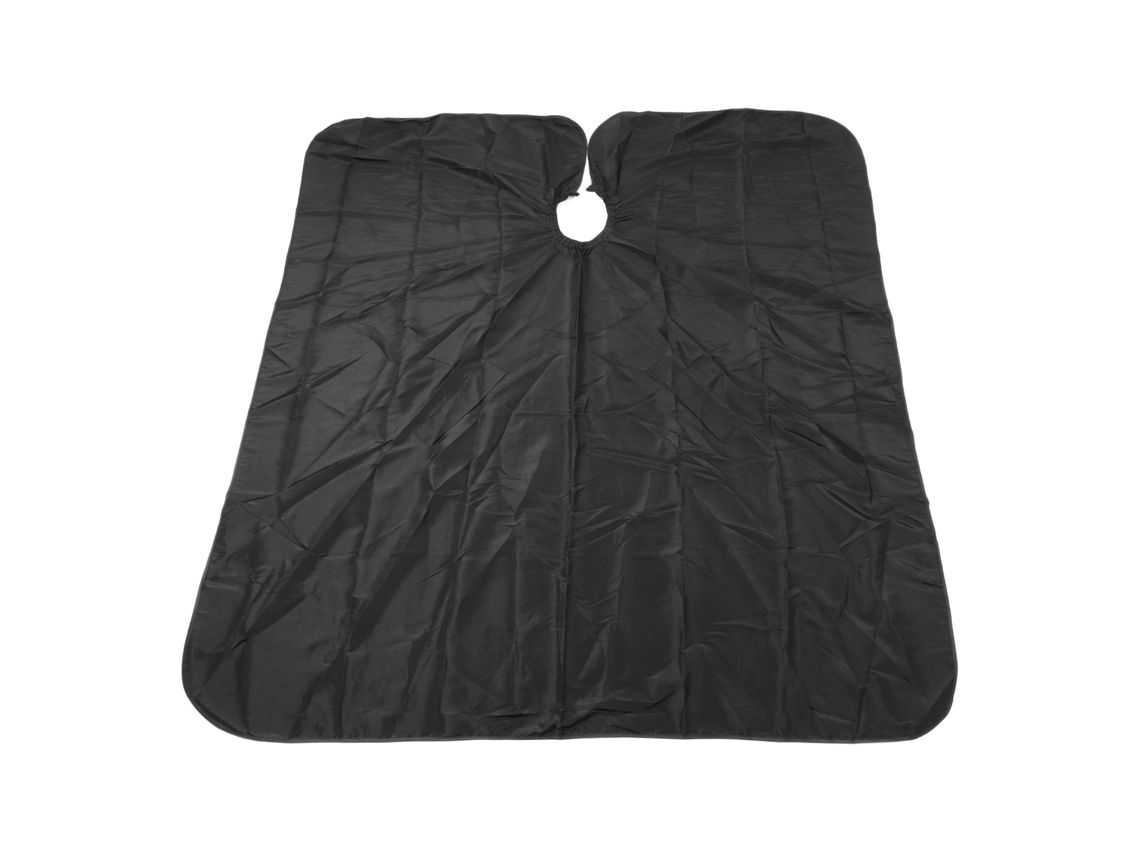 2026 manta de Corte de Pelo Impermeable Grande para Barbeiro e Ferramenta de Cabeleireiro Cor Preto