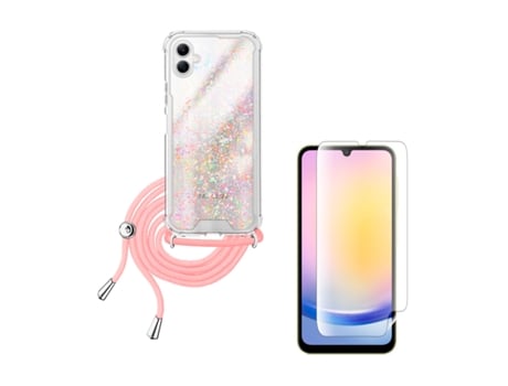 Película de Ecrã Shinnyhands Free Cleargel para Samsung Galaxy A06 CAPASMART Silicone Rosa