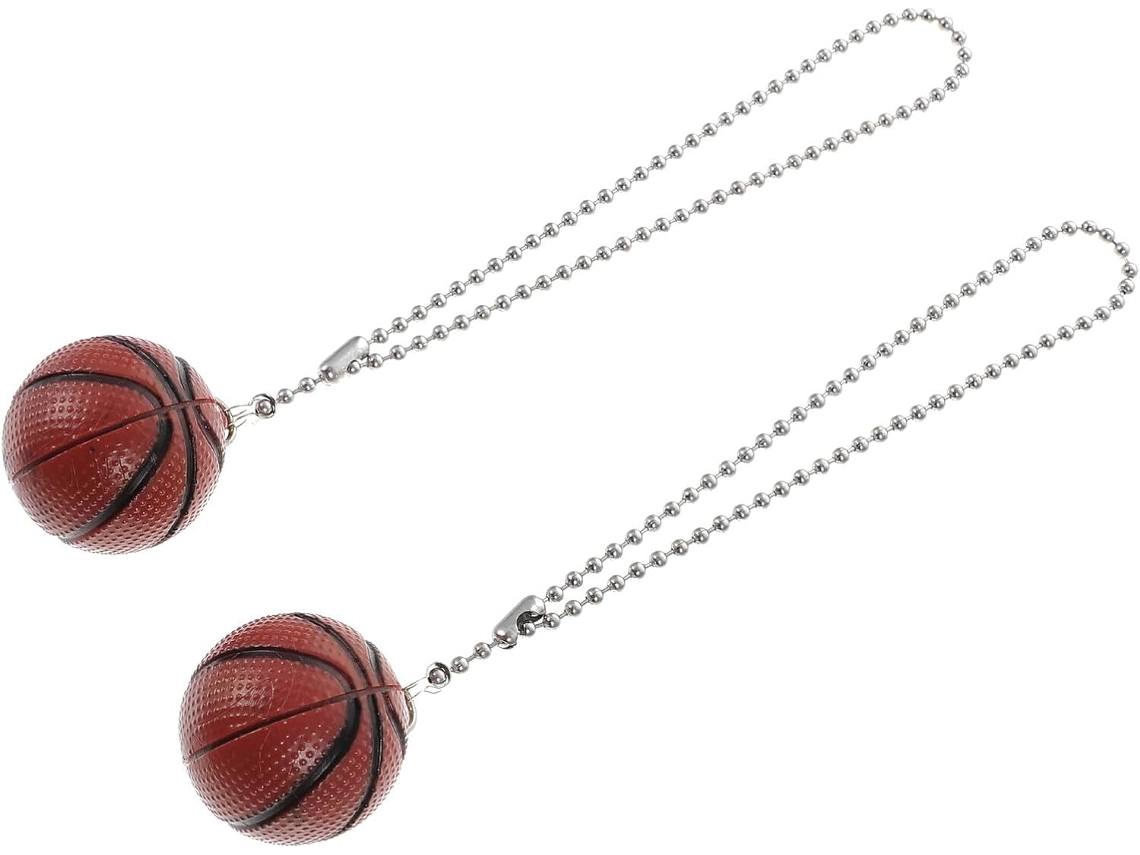Corrente Com Pingente De Bola Basquete Para Ventiladores Teto E