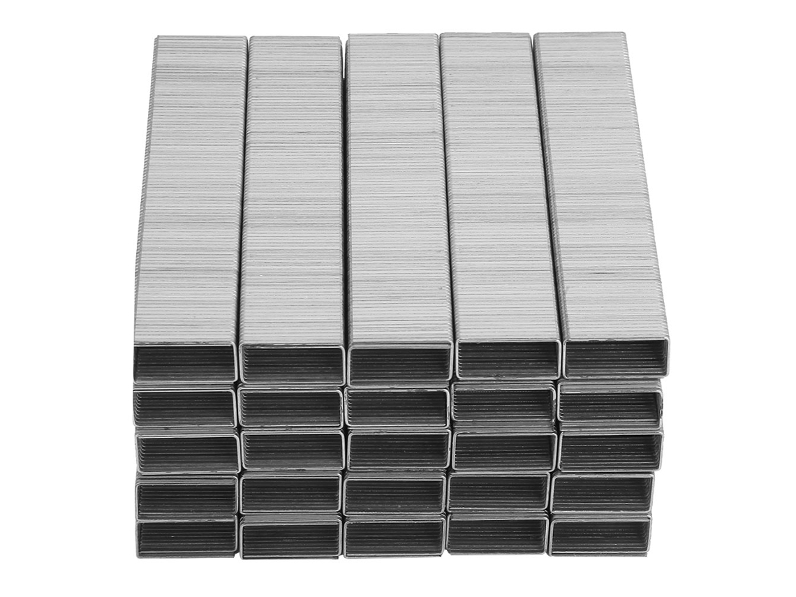 5000 Pecas Parafusos Em U Galvanizados De Ferro Para Pistola De Parafusos Neumática (22mm 1022j)