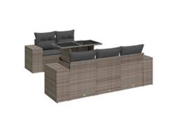 Garden Sofa Set, Garden Sofa Sets Vidaxl Cinzeto Rattan / Vime (n/a)
