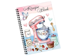 Caderno De Receitas Com 100 Folhas E 200 Páginas | Planejador Culinário Para Anotaçãµes Manuscritas De Vayotoy