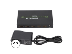 Aetheria divisor High Definition Multimedia Interface 1 para 4 Saídas 4k Hdcp 1.4 Compatível com Ps4 Bluray Appletv