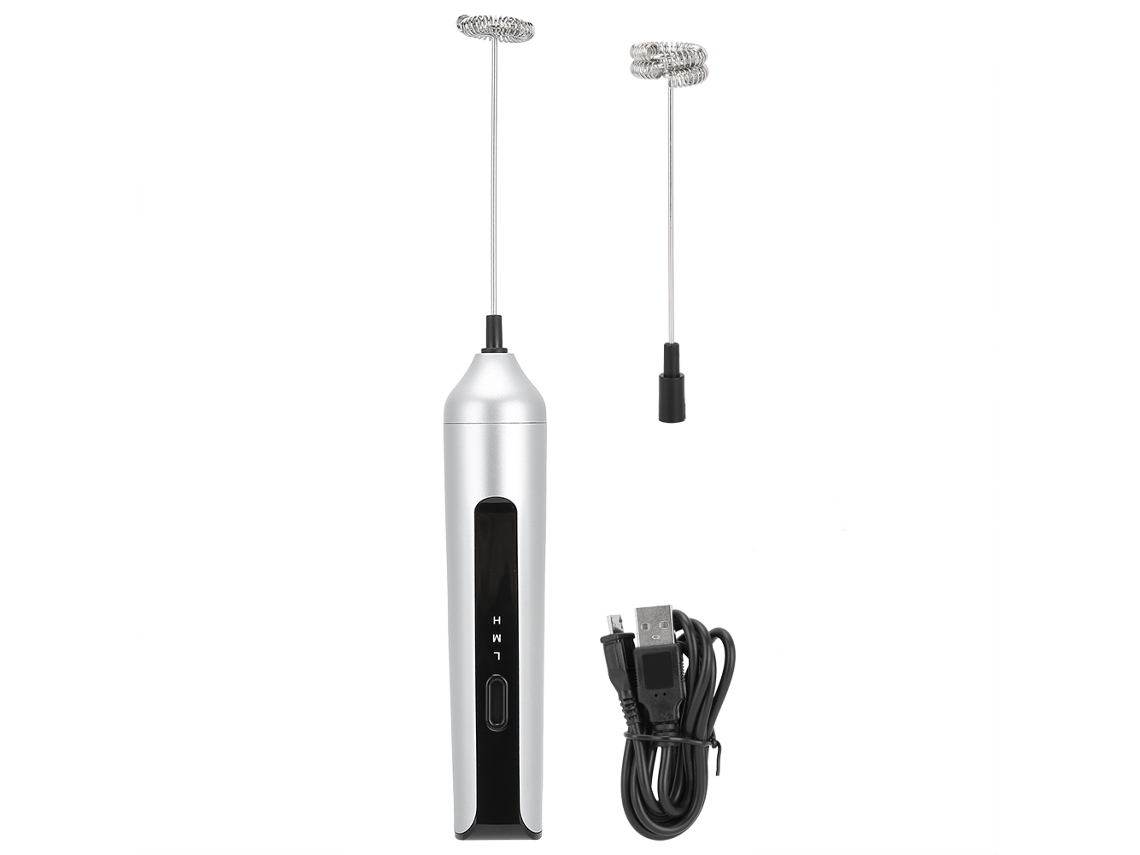 Espumador De Leite Elétrico Laxiscreed Multifuncional Para Espumar, Misturar E Bater Ovos