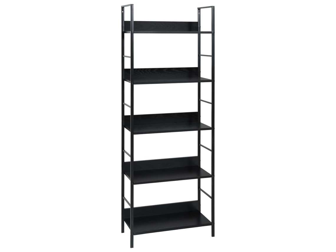 Shelf Cabinet, Shelf Cabinets Vidaxl Preto Madeira Processada (n/a)