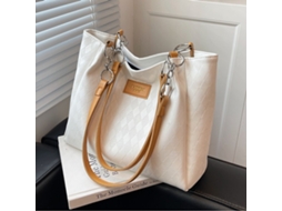Bolsa de Ombro AQUAFORGE estilo tote, com lenço de seda, grande, uso diário