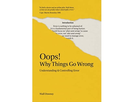 Livro Oops! Why Things Go Wrong de Captain Niall Downey (Inglês)