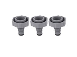 Válvula Dreno Piscina LAXISCREED 1.6in 3pcs Cinza