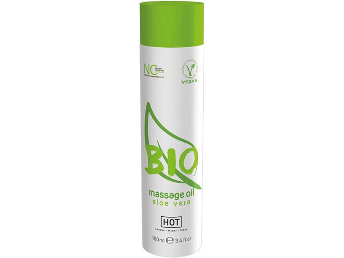Óleo de Massagem HOT Bio Vegan Aloé Vera