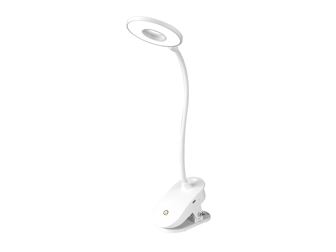Esta Luminária De Leitura A Bateria Possui Três Níveis De Brilho Ajustáveis, É Recarregável Via Usb E Pode Ser Usada Como Abajur De Cabeceira.
