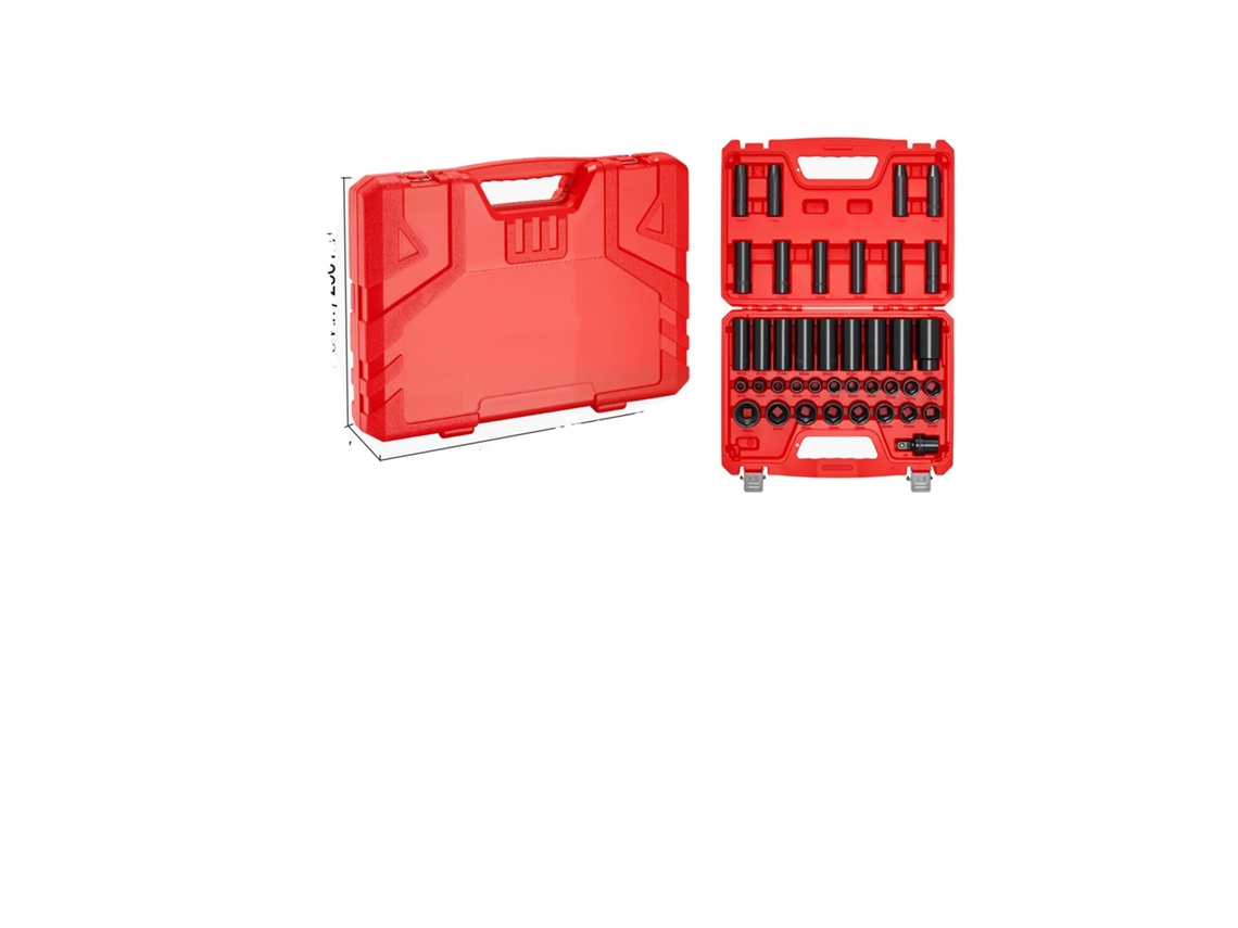 Conjunto De Soquetes De Impacto, 39 Peças, Design Profundo E Raso, 39pcs