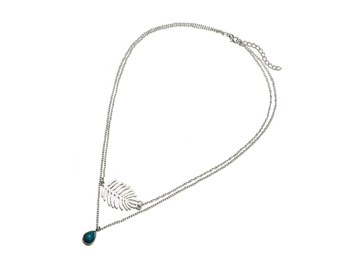 Colar Feminino Estilo Retro Multicamadas