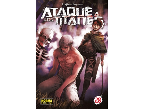 Livro Ataque A Los Titanes de Hajime Isayama (Espanhol)