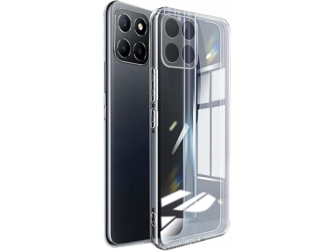 Lurelia Kit Capa Tpu Gel Para Honor X8 (5g) / X6 (4g) / X6a (4g), Vidro Temperado 2d Para Ecrã, Transparente