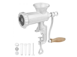 Picadora De Carne Manual Inox 5,8mm Para Enchidos E Almôndegas Tekmaquinas