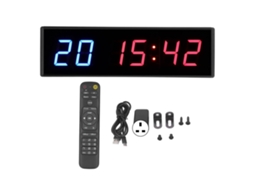 Temporizador Led De 6 Dígitos Com Controle Remoto