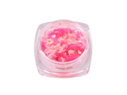 Decoração De Unhas Com Glitter Em Forma De Losango Paillettes Sequin Manicure Cor Rosa 11