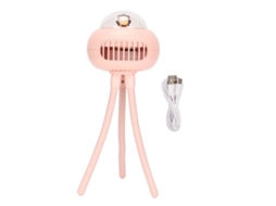 Ventilador LAXISCREED Usb Bebê Rosa Silencioso
