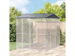 Vidaxl Gaiola Para Pássaros Antracite 227 X 310 X 247 Cm