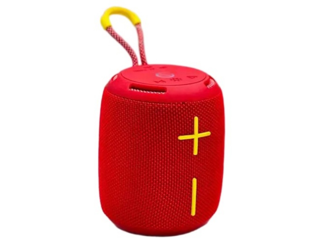 Coluna Bluetooth Booms350 - Vermelho