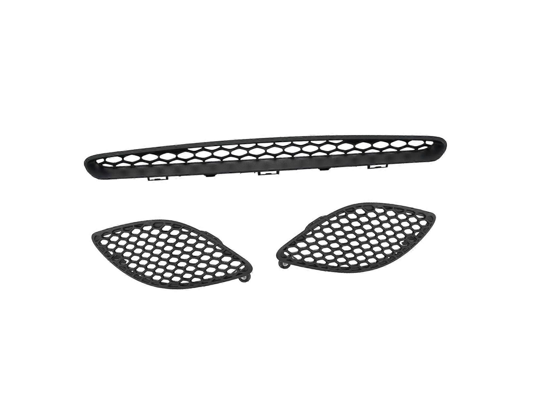 Conjunto Painéis Abertura Capô Dodge Durango 2018 2020 Preto Matte 3 Peças